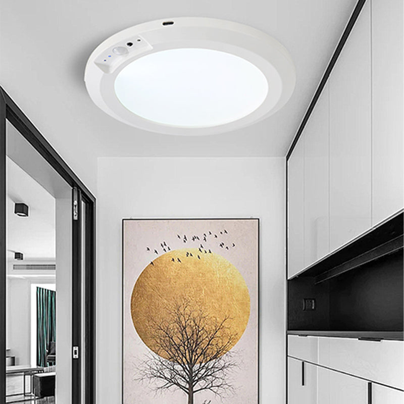 💎50 % rabatt✨Uppladdningsbar LED-taklampa med rörelsesensor💡⚡Tänds med röstkommando: nu slipper du besväret med att trycka på strömbrytare🔌