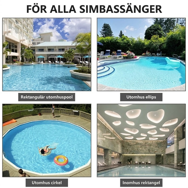 🤖 55 % RABATT! 💧 Trådlös robotpoolrengörare – Automatisk, kraftfull och för botten, väggar och vattenlinjen 🏊