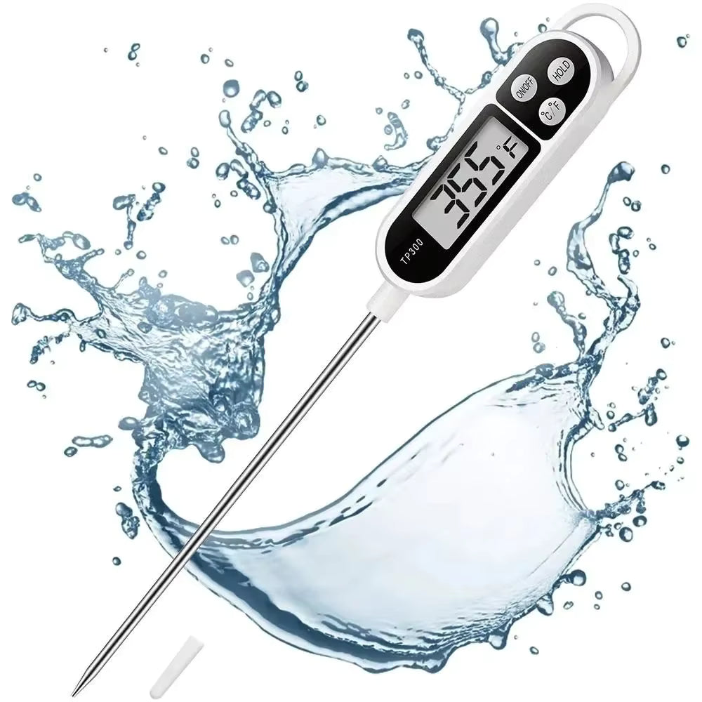 Digital köksvatten- och oljetermometer