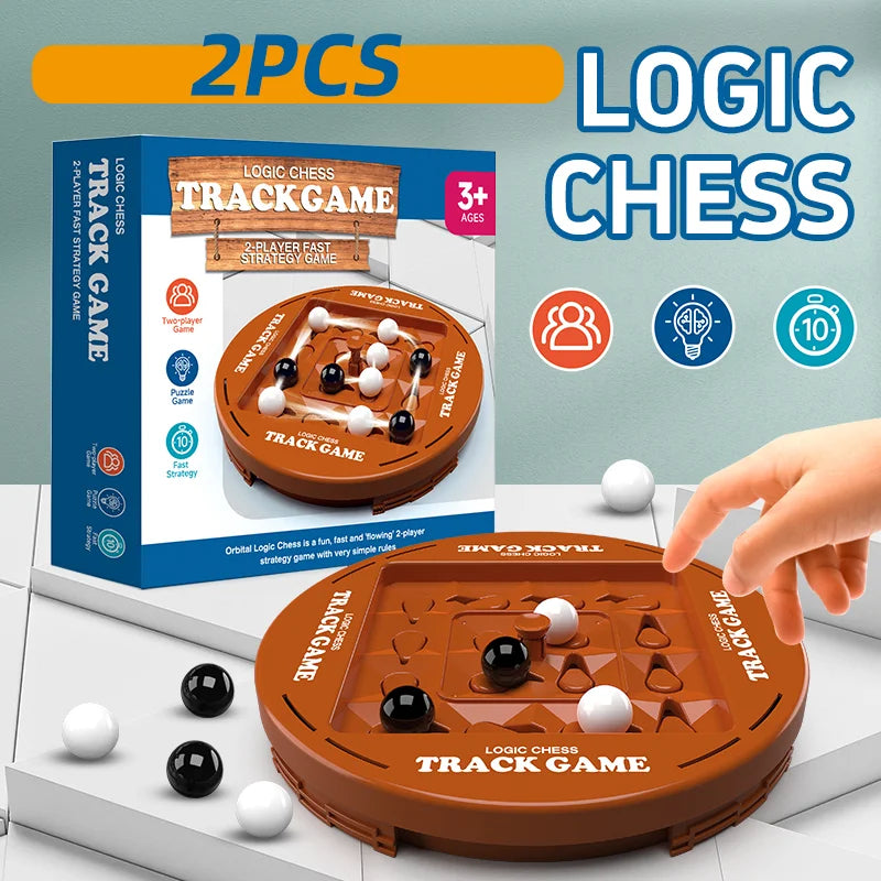 🧠 Strategispel för 2 Spelare | Träna Hjärnan, Logik & Koncentration | Familjelek 🎯