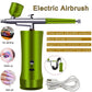 Elektrisk airbrush-sats med kompressor