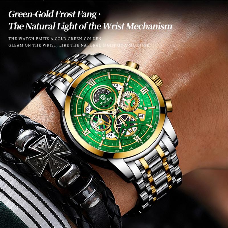 ⌚2025 Skelettiserad herrklocka - Moderiktig armbandsur 💎