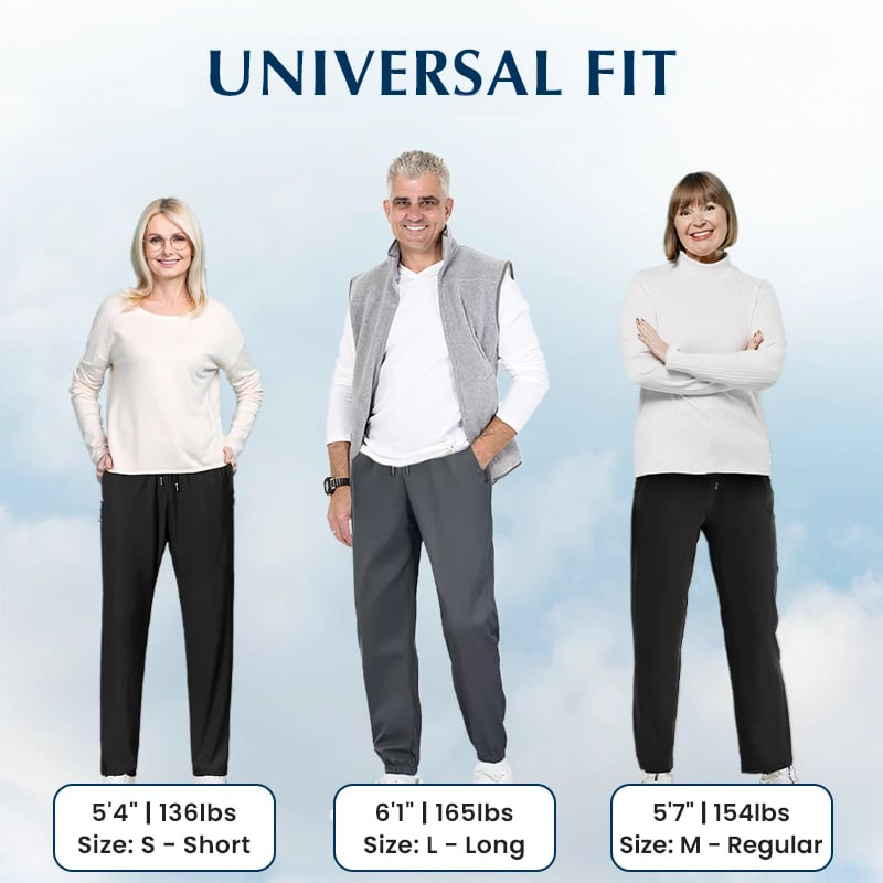 💖💖 SISTA DAGEN – 60% RABATT! 💖🎁 Unisex ultramjuka stretchbyxor med perfekt fall för en avslappnad stil