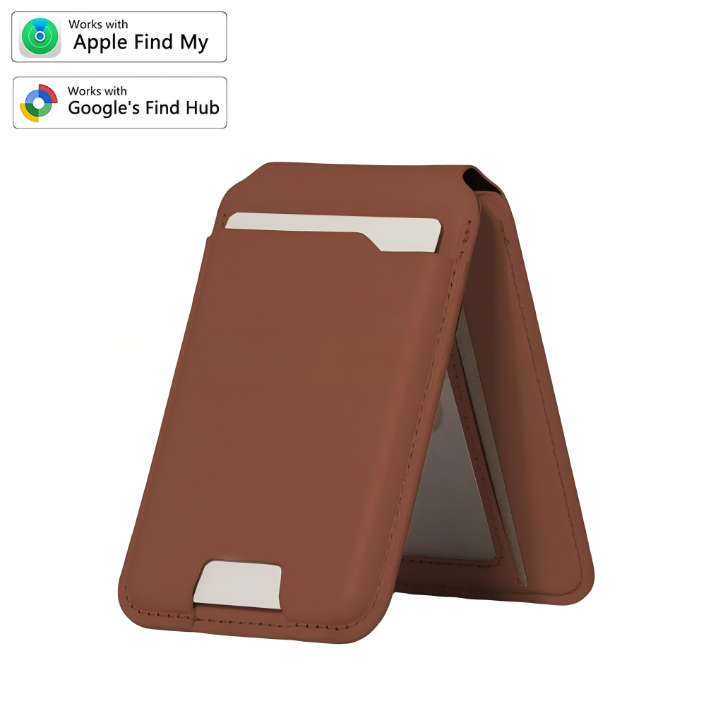 ⚡ 50% RABATT 💥 Smart Wallet mit Apple Find My™ & Google Find Hub™ 🔥 Premium Nappa-Leder + Wireless Charging