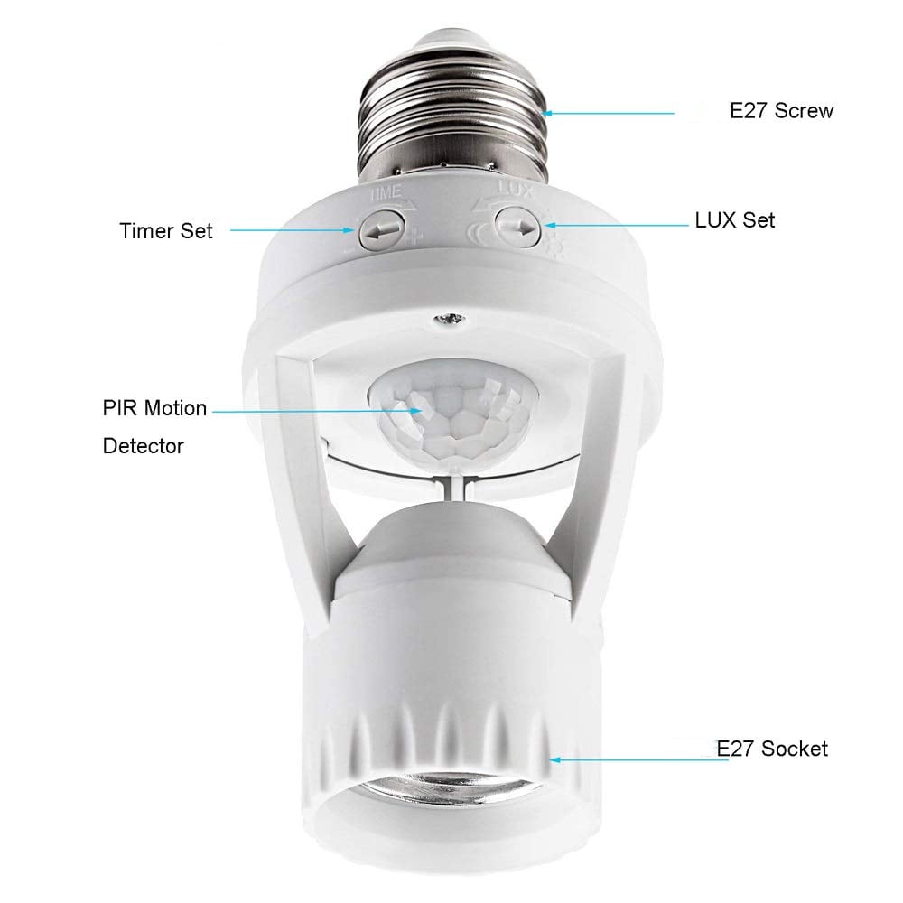 🎉Köp 2 få 1 gratis💡Lamphållare med rörelsesensor