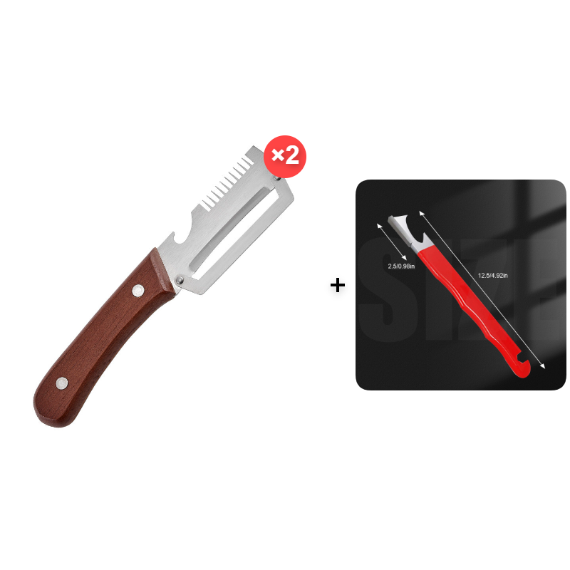 ⏰🔥 60 % RABATT UNDER BEGRÄNSAD TID! 🥬 3-i-1-skärare – snabb och enkel skärare, skalare och grönsakspress ✨🍴