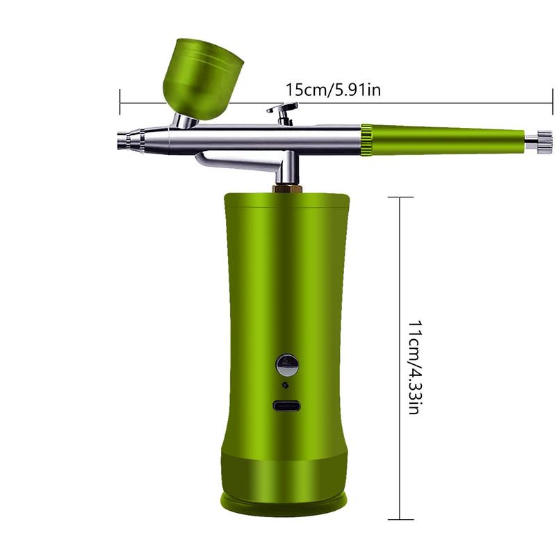 Elektrisk airbrush-sats med kompressor