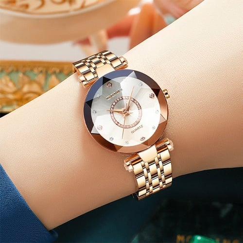 💎Starry Elegant Glitterande Klocka⭐