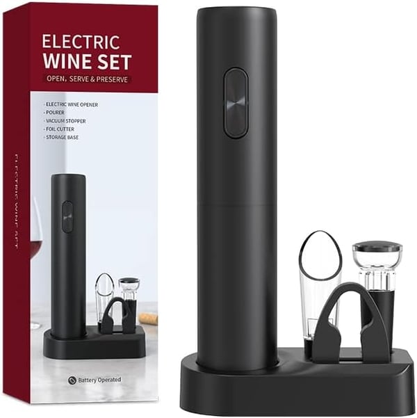🔥🔥2026 HET REA 50 % RABATT⚡50K+ SÅLDA!Set med elektriska flasköppnare🍾