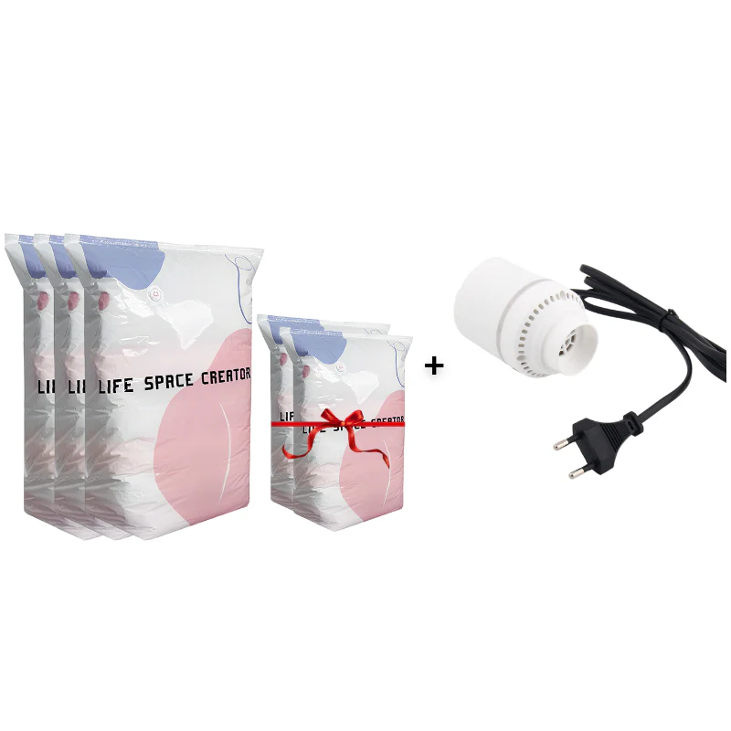 🧳 Stora vakuumförvaringspåsar – Utan pump | KÖP 2 FÅ 1 GRATIS! 💗