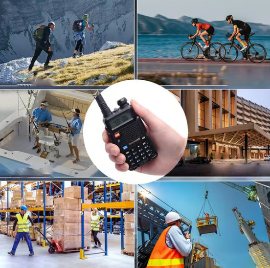 ⏰ Endast nu 49% rabatt!🔥📡 UV-5R Hamradio Långdistans UV5R Two-Way Radio Dualband Walkie-Talkie