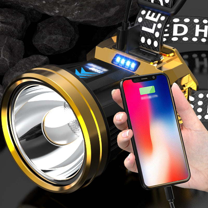 Laddbar Utomhus-Superljus LED-Hjärnlampa (50% REA)