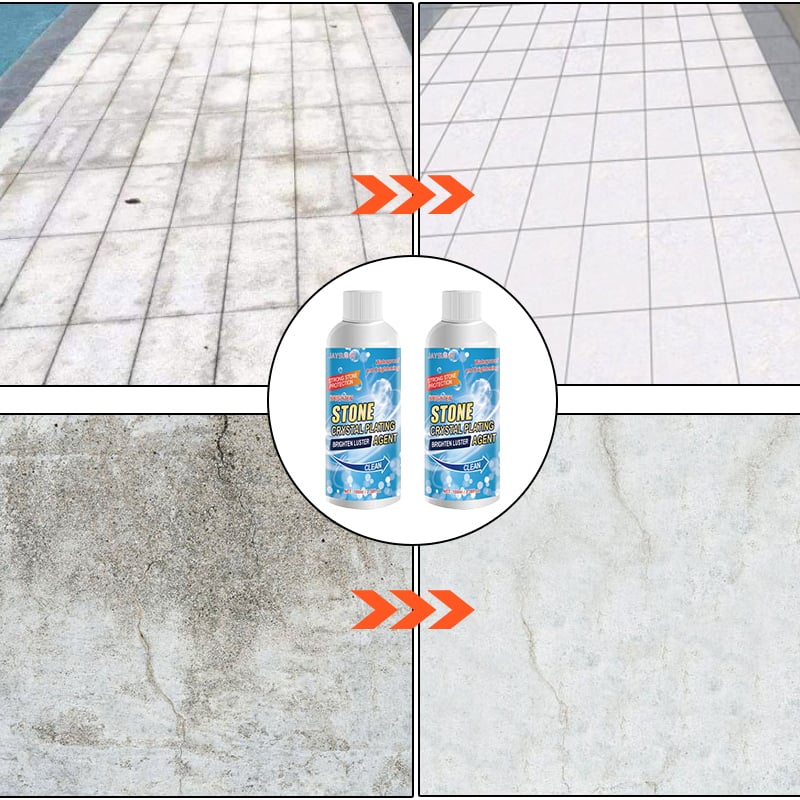 🧼 KÖP 2 FÅ 3! ✨💎 Stone Crystal Coating för Stenytor – Få Långvarigt Skydd och Spegelblank Glans! 💎