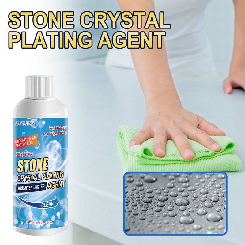 🧼 KÖP 2 FÅ 3! ✨💎 Stone Crystal Coating för Stenytor – Få Långvarigt Skydd och Spegelblank Glans! 💎