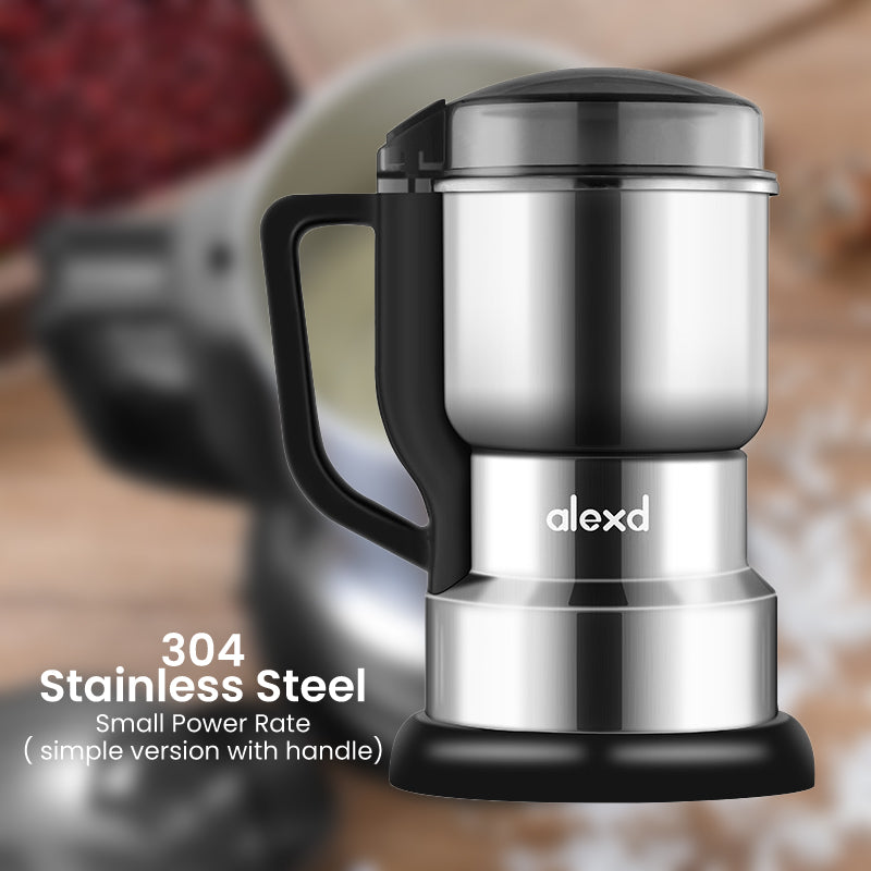 ⚙️ 50% RABATT! ✨ Elektrisk kaffekvarn & kryddslip i rostfritt stål – Mal kaffebönor, kryddor & nötter snabbt ☕