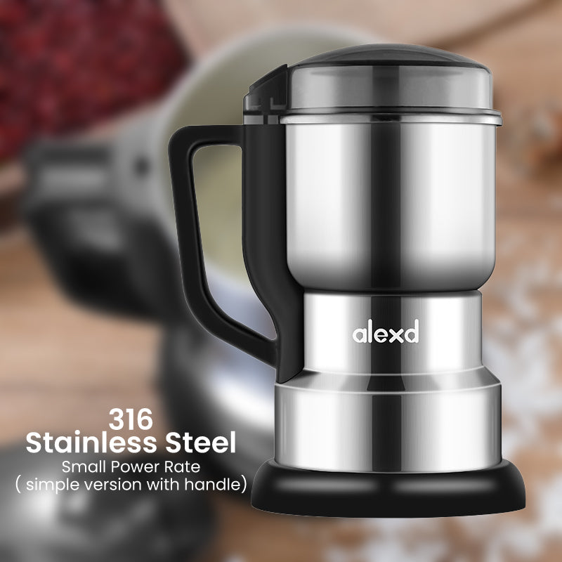⚙️ 50% RABATT! ✨ Elektrisk kaffekvarn & kryddslip i rostfritt stål – Mal kaffebönor, kryddor & nötter snabbt ☕