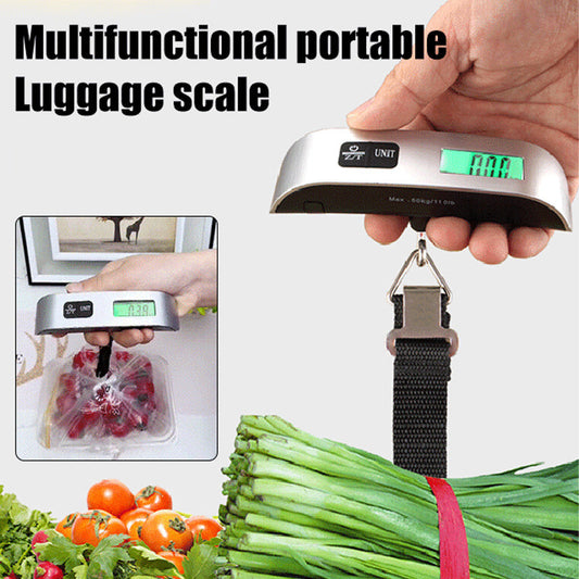 🔥🔥Nyhet 50 % RABATT🎁Bärbar LCD-display bagagevåg