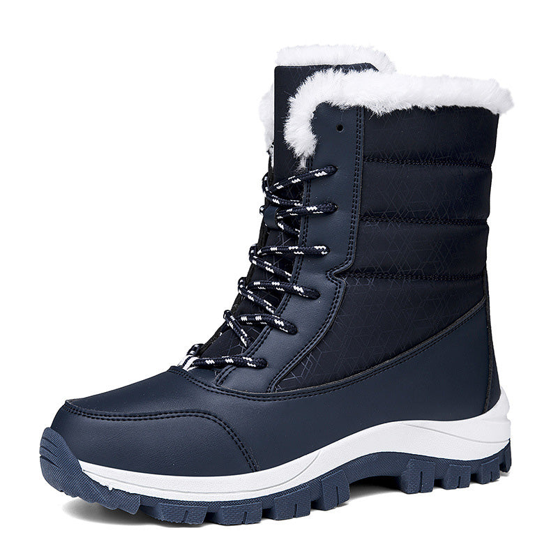 👢 50% REA NU! 🔥 Vattentäta Vinterkängor för Kvinnor - Varma & Skyddande, Perfekt för Snö och Kallt Väder