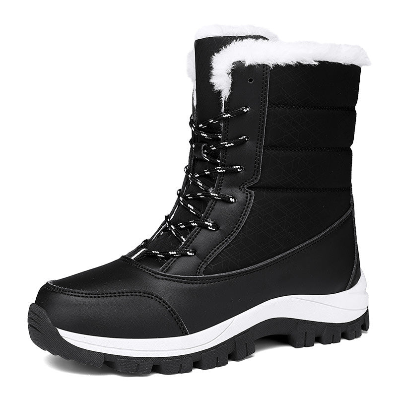 👢 50% REA NU! 🔥 Vattentäta Vinterkängor för Kvinnor - Varma & Skyddande, Perfekt för Snö och Kallt Väder