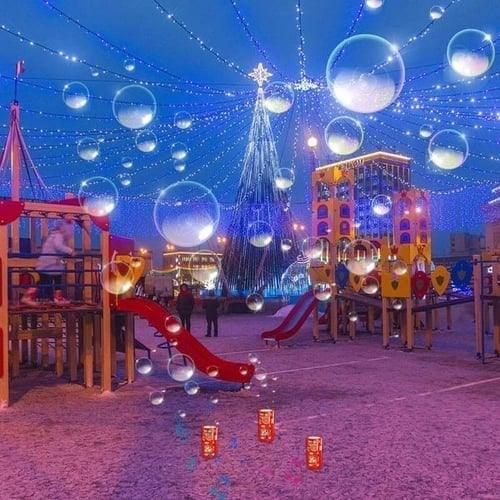 🔥🔥2026 NY TYP -50% REA⚡50K+ SÅLDA!🥳Gott Nytt År🔥Ljus Bubbelmaskin