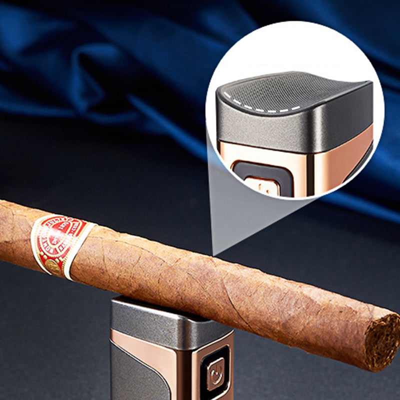 🔥40 % rabatt så länge lagret räcker!🎉Uppladdningsbar och påfyllningsbar cigarettändare med LED-display