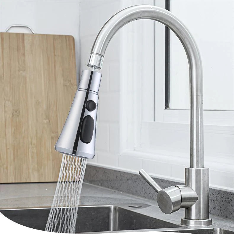 ✨ 50 % RABATT JUST NU✨ 360° roterande högtryckskran med adapter – flexibelt vattenflöde för enklare rengöring 🚰✨