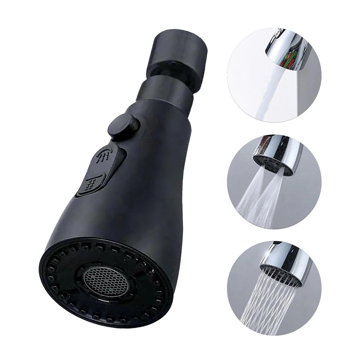 ✨ 50 % RABATT JUST NU✨ 360° roterande högtryckskran med adapter – flexibelt vattenflöde för enklare rengöring 🚰✨