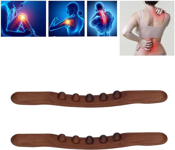 💥Lymfatisk massagepinne i trä