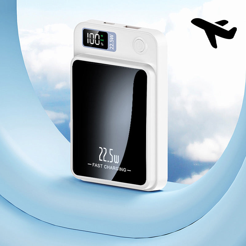 ⚡Fantastisk powerbank! ⚡10000 mAh ultratunn mobil laddare med snabb laddning