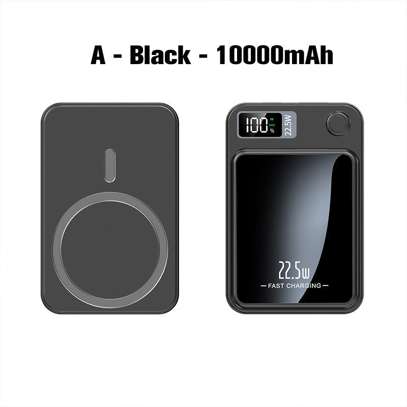⚡ 60% RABATT BEGRÄNSAD TID! ✨ 10000mAh Power Bank - 22.5W Ultratunn Snabbladdning med Digital Display för Mobil & Surfplatta 📱🔋