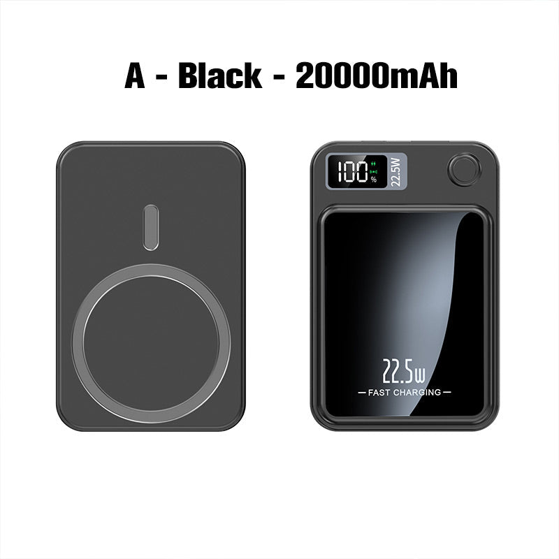 ⚡ 60% RABATT BEGRÄNSAD TID! ✨ 10000mAh Power Bank - 22.5W Ultratunn Snabbladdning med Digital Display för Mobil & Surfplatta 📱🔋