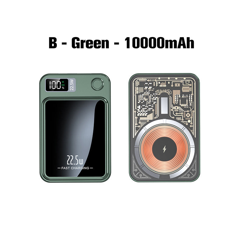 ⚡ 60% RABATT BEGRÄNSAD TID! ✨ 10000mAh Power Bank - 22.5W Ultratunn Snabbladdning med Digital Display för Mobil & Surfplatta 📱🔋