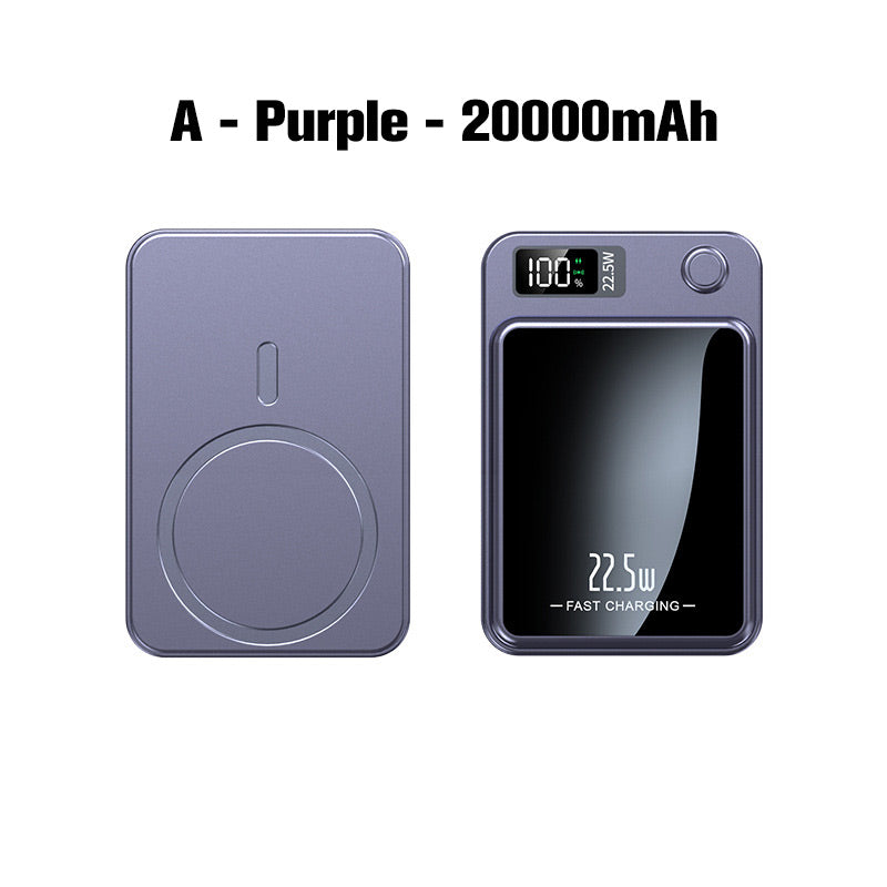 ⚡ 60% RABATT BEGRÄNSAD TID! ✨ 10000mAh Power Bank - 22.5W Ultratunn Snabbladdning med Digital Display för Mobil & Surfplatta 📱🔋