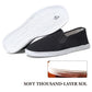 Unisex andningsbara tusenlagers slip-on tyg arbetsskor