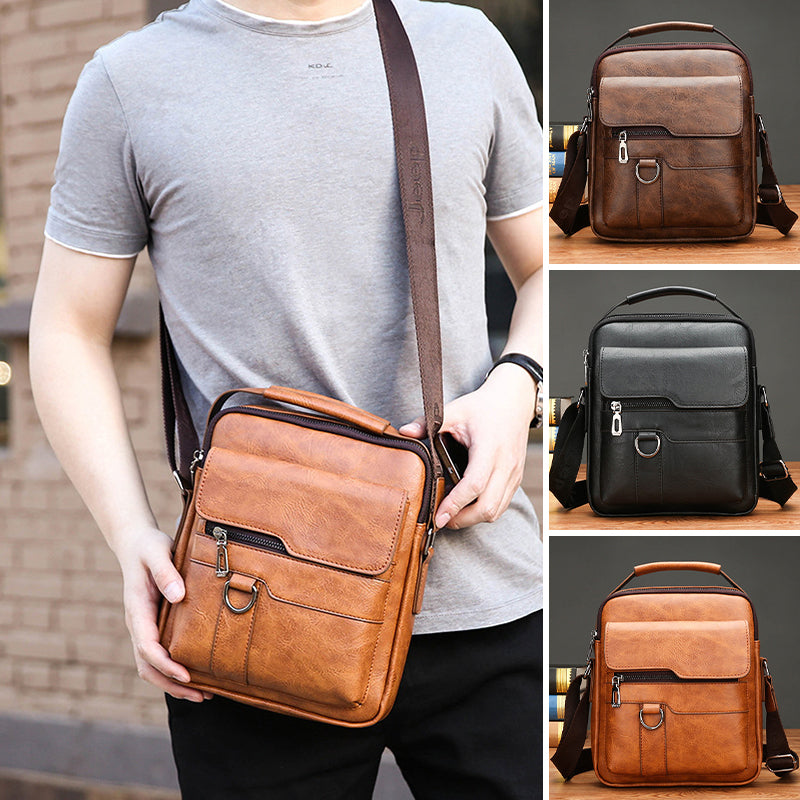 💼 50% RABATT NU! 👜 Herr business casual väska med stor kapacitet – Hållbar nylon & laptopfack – Organiserade fickor – perfekt för arbete, pendling eller resor 🚀