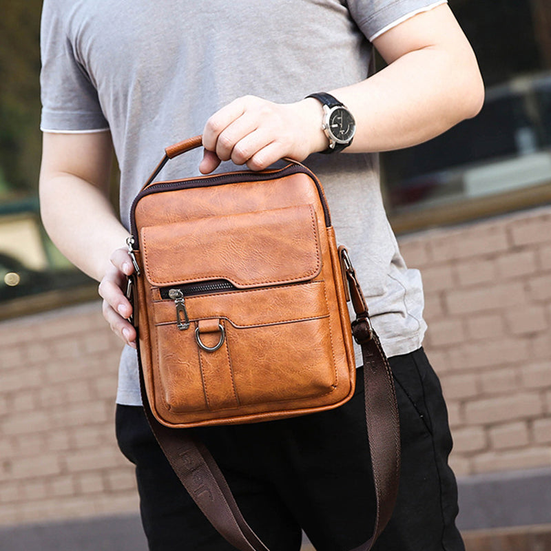 💼 50% RABATT NU! 👜 Herr business casual väska med stor kapacitet – Hållbar nylon & laptopfack – Organiserade fickor – perfekt för arbete, pendling eller resor 🚀