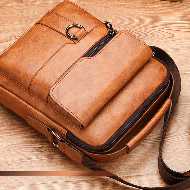 💼 50% RABATT NU! 👜 Herr business casual väska med stor kapacitet – Hållbar nylon & laptopfack – Organiserade fickor – perfekt för arbete, pendling eller resor 🚀
