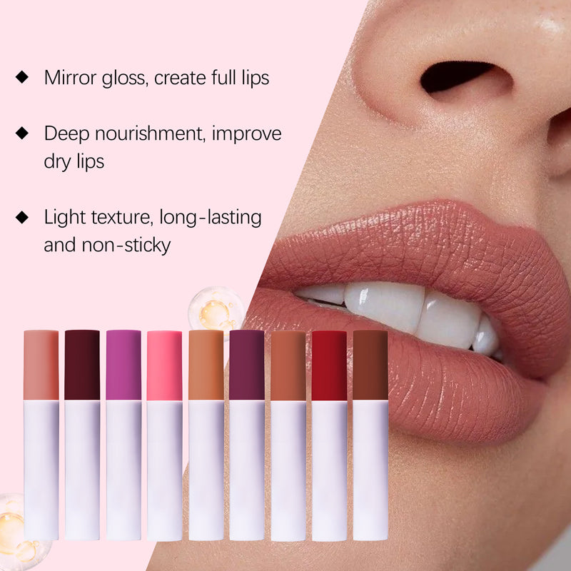 💁🏻‍♀️Köp 1 få 1 gratis💁🏻‍♀️50% rabatt under en begränsad tid denna vecka💄Glass Glow Vårdande läppfärg