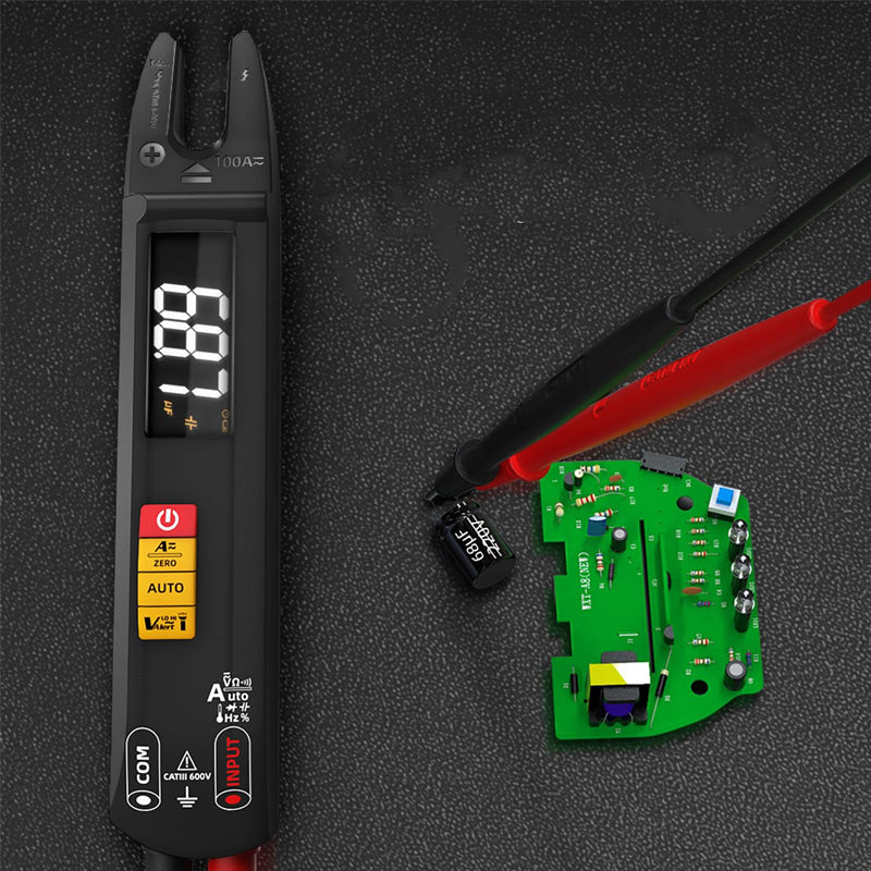 Smart kläm-multimeter med hög precision