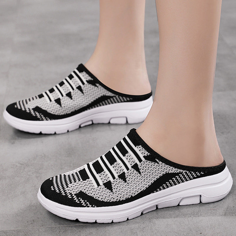 👡🌬️ 50% RABATT! | Bekväma & Andningsbara Tofflor med Sluten Tå – Mesh-ovandel, Halksäker PU-sula & Mångsidig Stil!