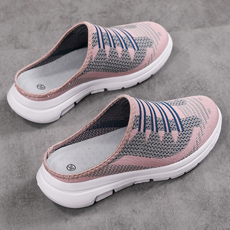 👡🌬️ 50% RABATT! | Bekväma & Andningsbara Tofflor med Sluten Tå – Mesh-ovandel, Halksäker PU-sula & Mångsidig Stil!