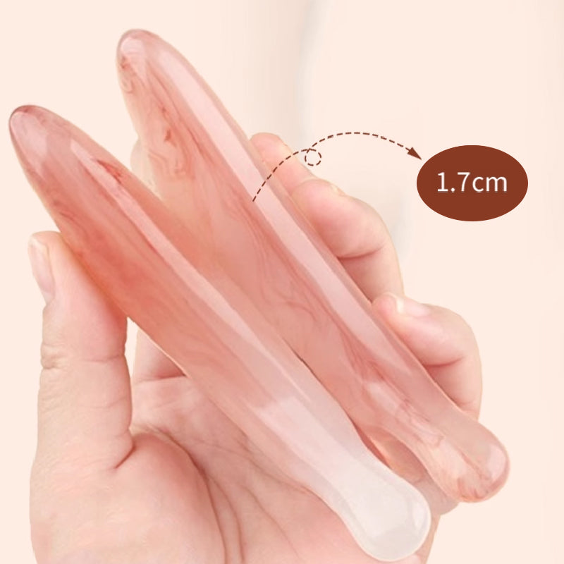 Multifunktionell Huvudmassagekam Gua Sha Verktyg