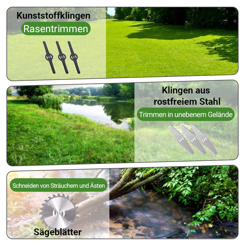 🔥55% rabatt💥1500W bärbar gräsklippare