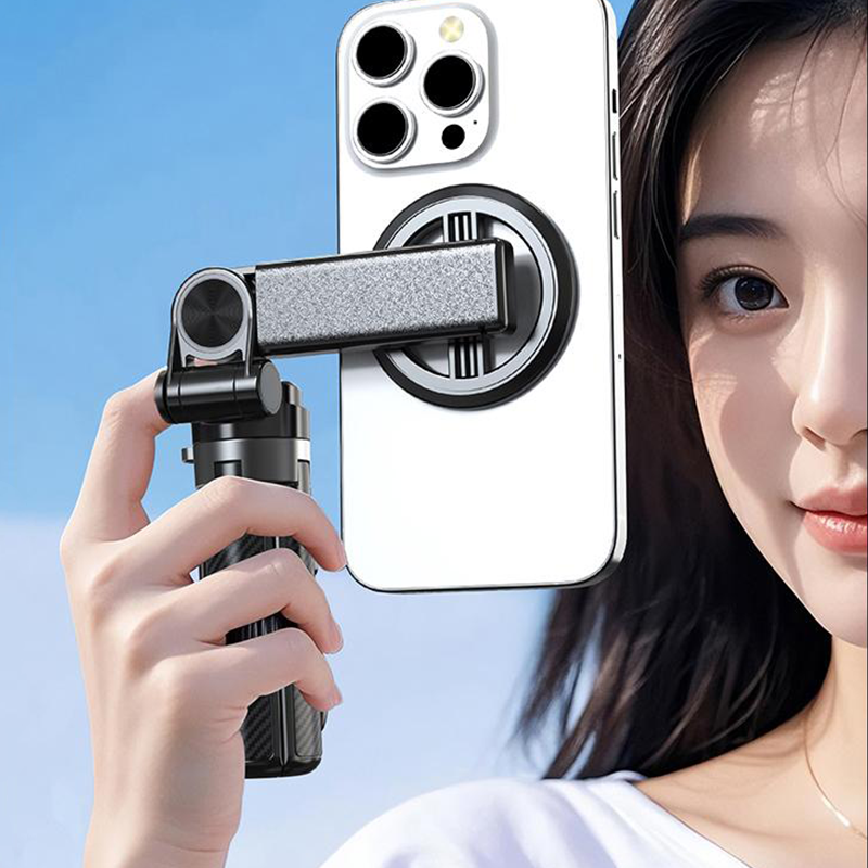 📱Heta nya produkter🔥4-i-1 multifunktionell magnetisk selfiepinne med 360° rotation