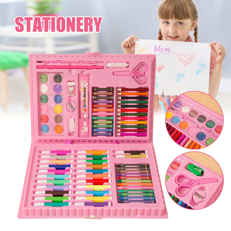 🔥Lyxigt 6-i-1 kreativt konstset 🧑‍🎨 (Perfekt present till barn) Varje barn är en konstnär!