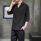 Men’s Breathable Causal 2-Piece Set