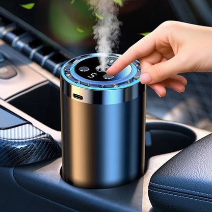 🔥Smart Car Diffuser Set med ljus- och spraylägen