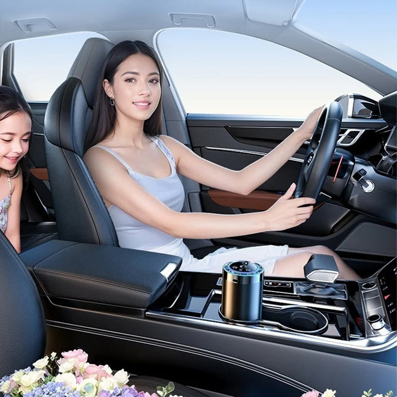 🔥Smart Car Diffuser Set med ljus- och spraylägen