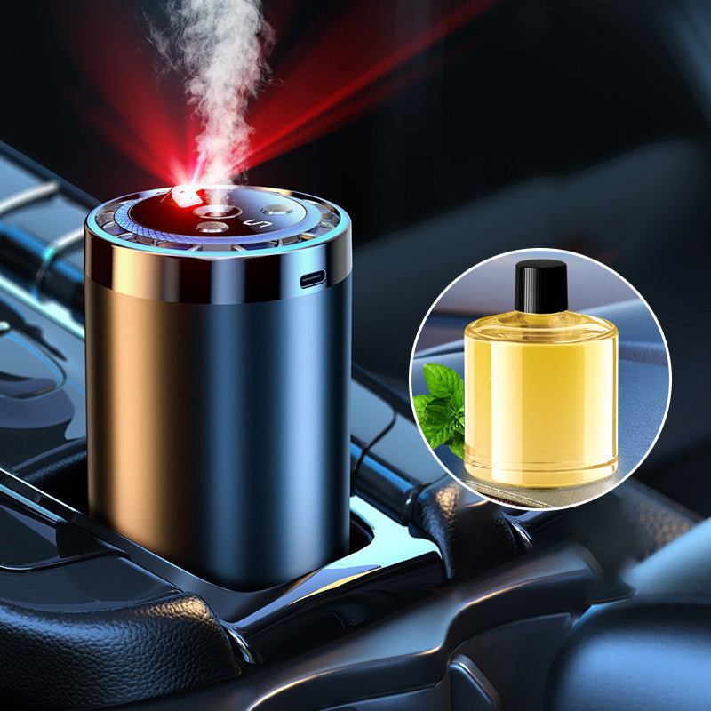 🔥Smart Car Diffuser Set med ljus- och spraylägen