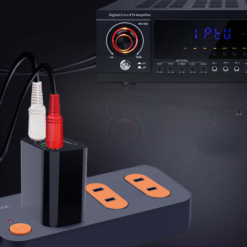 🎧 50% RABATT! 🎉 Bluetooth 5.0 Ljudadapter – Trådlös Uppspelning, Högkvalitativt Ljud & Enkel Inställning 📦